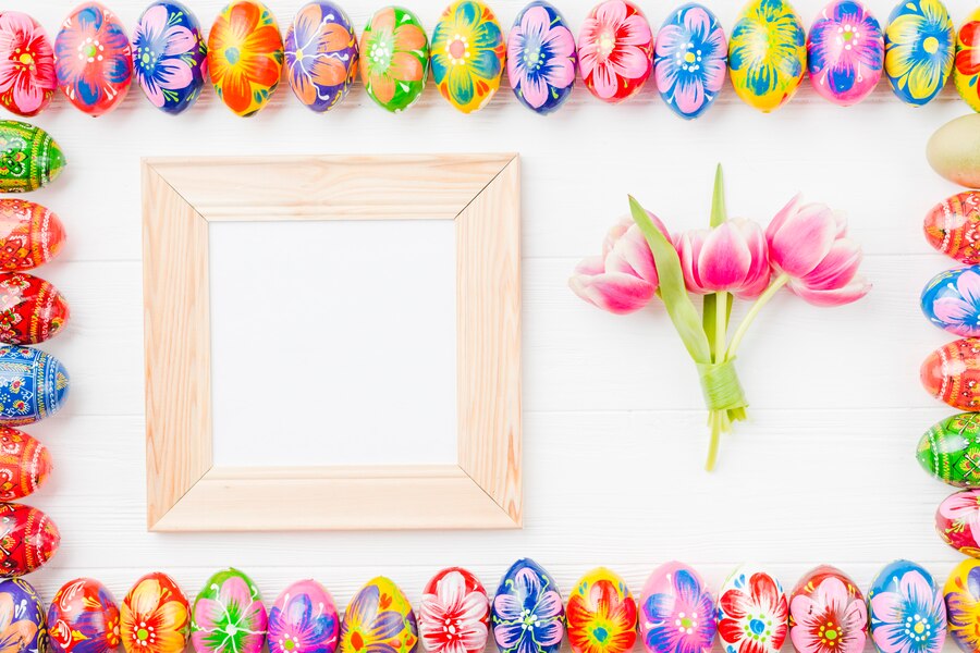 Easter Egg Picture Frame