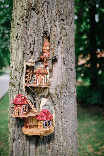 Wine Cork Birdhouses