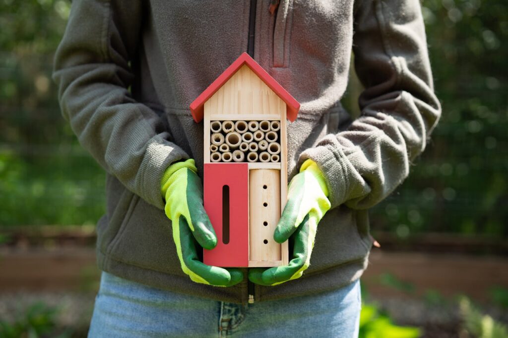 Bee Hotels for Garden Pollinators