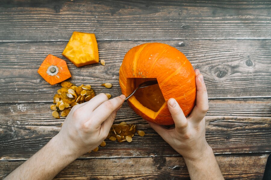 Prepping the Pumpkin